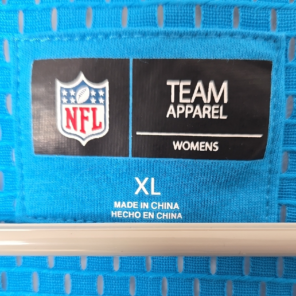 NFL Carolina Panthers Women's Jersey - Blue and Black - Picture 2 of 6
